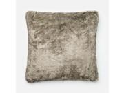 Loloi 1 10 x 1 10 Poly Pillow in Gray