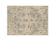 Loloi Journey 5 x 7 6 Power Loomed Wool Rug in Ant Ivory and Slate
