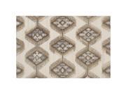 Loloi Akina 3 6 x 5 6 Wool Rug in Ivory and Camel