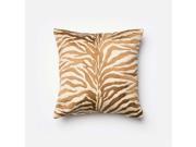 Loloi 1 6 x 1 6 Cotton Down Pillow in Bronze