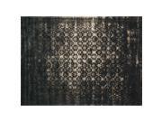 Loloi Journey 5 x 7 6 Power Loomed Wool Rug in Black and Tan