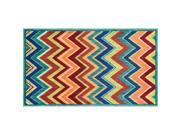 Loloi Isabelle 1 7 x 2 6 Power Loomed Rug in Teal