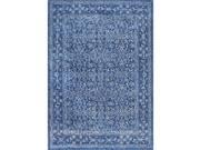 Nuloom 4 x 6 Vintage Waddell Rug in Dark Blue