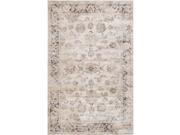 Nuloom 2 7 x 8 Vintage Viscose Shellie Area Rug in Ivory