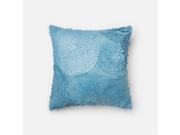Loloi 1 6 x 1 6 Cotton Down Pillow in Blue