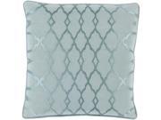 Surya Lydia Poly Fill 22 Square Pillow in Teal