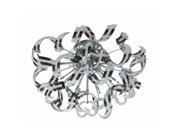 Elegant Lighting Tiffany 22 12 Light Elegant Crystal Flush Mount