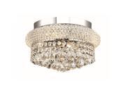 Elegant Lighting Primo 12 4 Light Elements Crystal Flush Mount