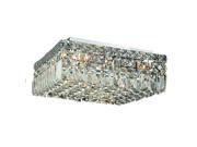 Elegant Lighting Maxime 14 5 Light Spectra Crystal Flush Mount