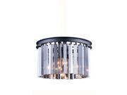 Elegant Lighting Sydney 16 3 Light Royal Crystal Flush Mount