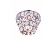 Elegant Lighting Sophia 16 4 Light Royal Crystal Flush Mount