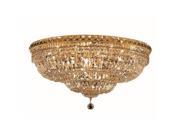 Elegant Lighting Tranquil 30 18 Light Elegant Crystal Flush Mount