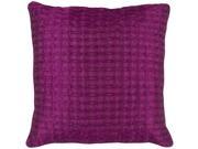 Surya Rutledge Down Fill 20 Square Pillow in Purple