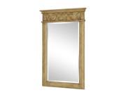 Elegant Lighting Danville 25 Vanity Mirror in Beige