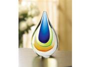 Zingz and Thingz Art Glass Teardrop