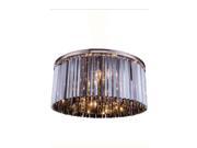 Elegant Lighting Sydney 32 8 Light Royal Crystal Flush Mount