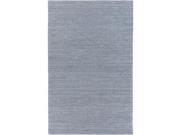 Surya Drift Wood 8 x 11 Hand Woven Bamboo Rug in Blue and Gray