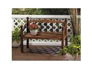 Zingz and Thingz Fir Wood Bench Plant Stand