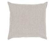 Surya Audrey Poly Fill 20 Square Pillow in Gray