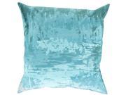 Surya Serenade Down Fill 20 Square Pillow in Teal