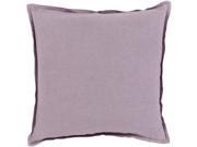 Surya Orianna Down Fill 22 Square Pillow in Purple