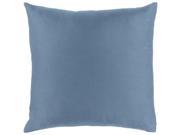 Surya Griffin Poly Fill 20 Square Pillow in Slate