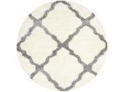 Safavieh Montreal Shag Ivory Shag Rug Round 6 7