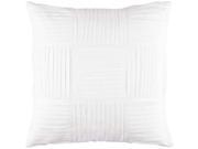Surya Gilmore Poly Fill 22 Square Pillow in Ivory