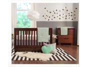 Babyletto Mercer 3 in 1 Convertible Wood Crib Set in Espresso