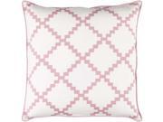 Surya Parsons Down Fill 20 Square Pillow in Pink