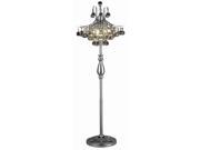 Elegant Lighting Toureg 50 6 Light Elements Crystal Floor Lamp