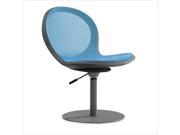 OFM Net Swivel Base Office Chair with Gaslift in Skyblue set of 2