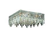 Elegant Lighting Maxime 16 6 Light Royal Crystal Flush Mount