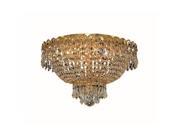 Elegant Lighting Century 16 4 Light Elements Crystal Flush Mount