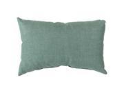 Surya Storm Poly Fill 13 x 20 Lumbar Pillow in Teal