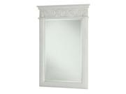 Elegant Lighting Danville 25 Vanity Mirror in White