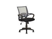 CorLiving Workspace Mesh Back Swivel Office Chair in Dark Gray