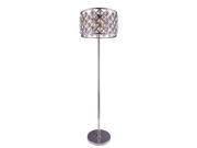 Elegant Lighting Madison 72 4 Light Royal Crystal Floor Lamp