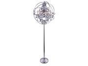 Elegant Lighting Geneva 72 6 Light Royal Crystal Floor Lamp