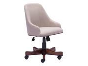 Zuo Modern 206083 Maximus Office Chair Beige