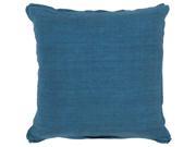 Surya Solid Poly Fill 22 Square Pillow in Teal