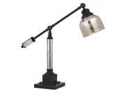 Cal Lighting Metal Desk Lamp in Dark Bronze