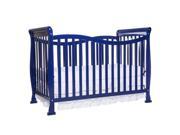 Dream On Me Violet 7 in 1 Convertible Life Style Crib in Royal Blue
