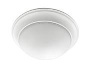 Quorum 3 Light Bowl Flush Mount in Studio White