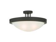 Livex New Brighton Ceiling Mount in Bronze