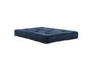 DHP 8 Inch Independently Encased Coil Futon Mattress in Blue