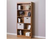 South Shore Axess 5 Shelf Bookcase in Country Pine