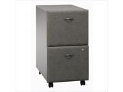 SERIES A PEWTER TWO DRAWER FILE