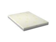 CorLiving Sleep 6 Full Memory Foam Mattress in White and Gray