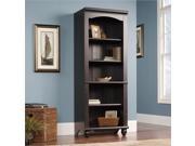 Sauder Harbor View Library 5 Shelf Bookcase in Antiqued Paint